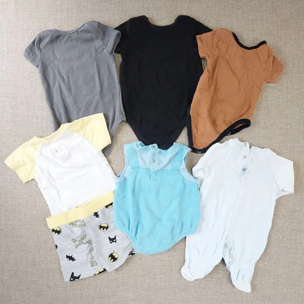 Baby Infant Boy Clothing Bundle Bodysuit Disney Peanuts Etc 11 Piece Newborn #14